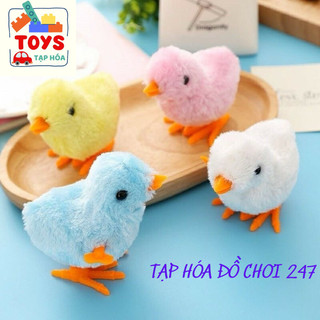 Gà con biết nhảy vặn cót cực đáng yêu cho bé, gà lon ton, gà dây cót