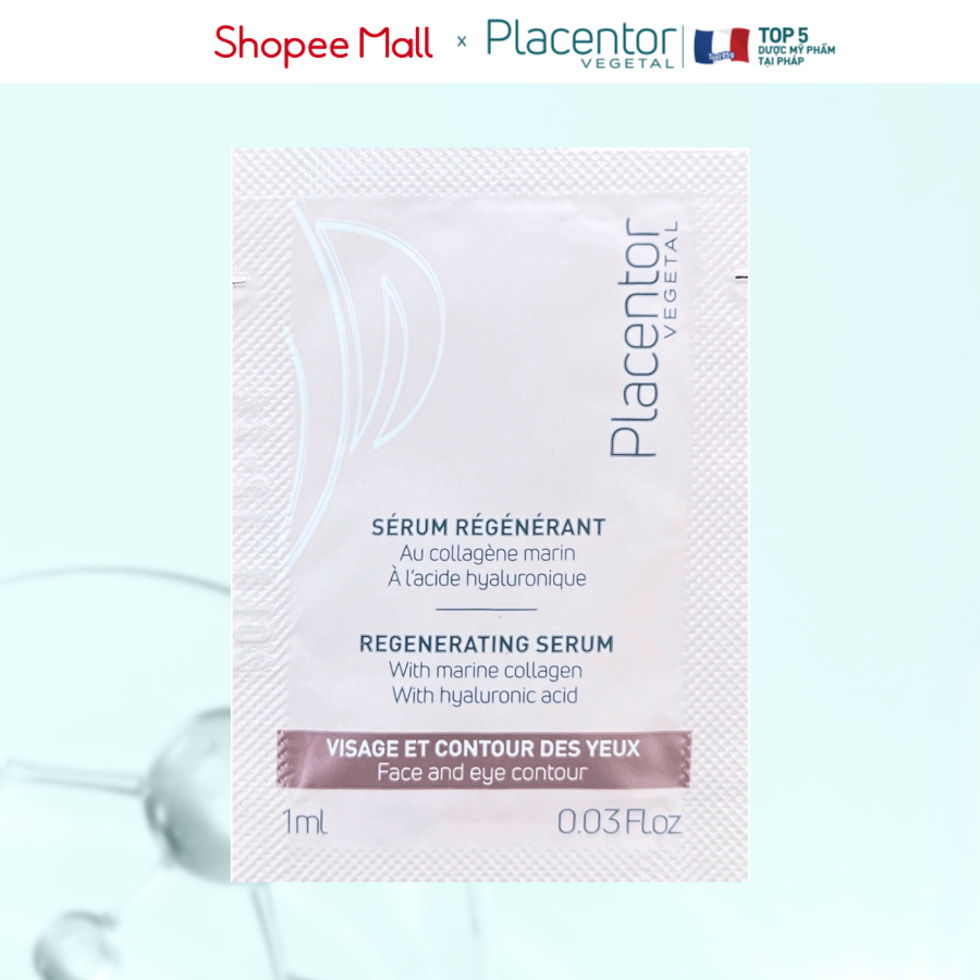 Serum tái tạo phục hồi da Placentor Regenerating Serum 2ml