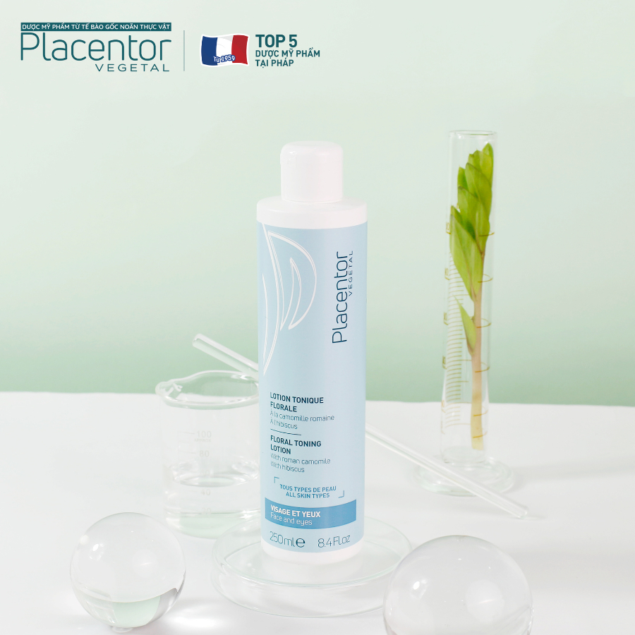 Nước cân bằng da Placentor Floral Toning Lotion 250ml