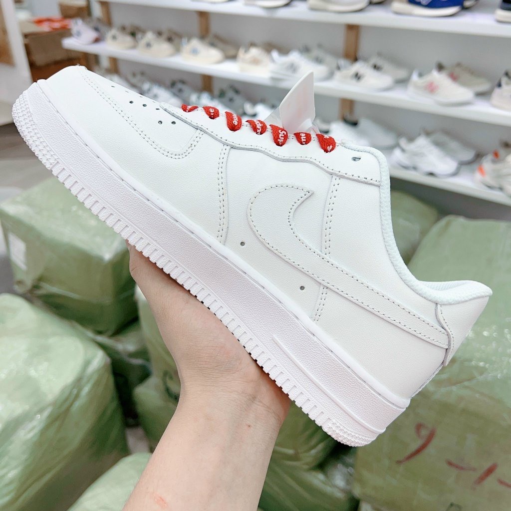 Giày Sneaker Nike_Air Force 1 Trắng Supreme, Giày AF1 Supreme Bản Chuẩn Full Box Bill Mới Nhất | BigBuy360 - bigbuy360.vn