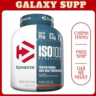 DYMATIZE ISO 100 WHEY PROTEIN POWDER HYDROLYZED 100% WHEY ISOLATE SỮA TĂNG CƠ 5LBS