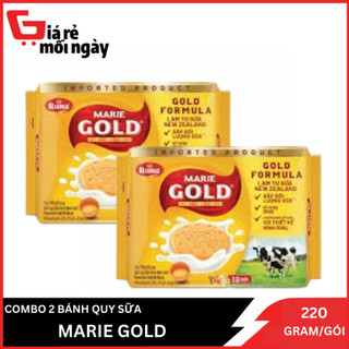 COMBO 2 Bánh quy sữa Roma Marie Gold 220g
