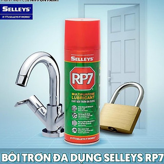 Xịt RP7 chống rỉ sét, xịt bôi trơn máy móc, mạch, khoá cửa