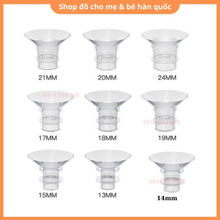 [ TRONG SUỐT]Đệm giảm size cho cup rảnh tay Spectra/Freemie 17mm/19mm/21mm ( 1 cái )