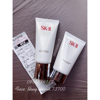 SKII SỮA RỬA MẶT Facial Treatment Gentle Cleanser- DẦU TẨY TRANG DƯỠNG DA 250ML SKII - FACIAL TREATMENT CLEANSING OIL