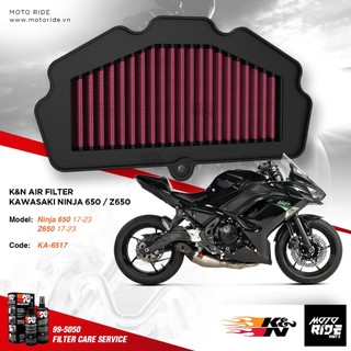 K&n ka-6517 lọc gió cho kawasaki ninja650 / z650