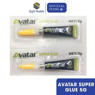 Phụ kiện rubik - keo mod nam châm avatar super glue 5g - zyo rubik