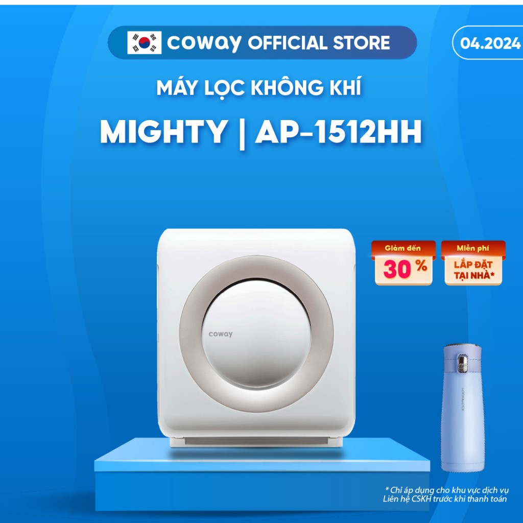 [Chỉ giao HN và TP.HCM] Máy lọc không khí Coway Mighty AP-1512HH