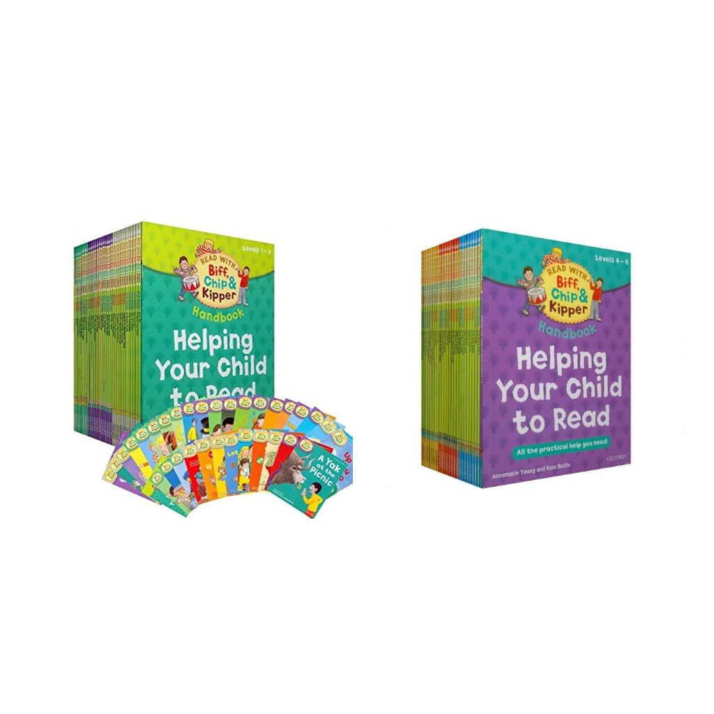Sách tiếng anh - Oxford Reading Tree Read With Biff Chip And Kipper nhập màu Tặng file Audio