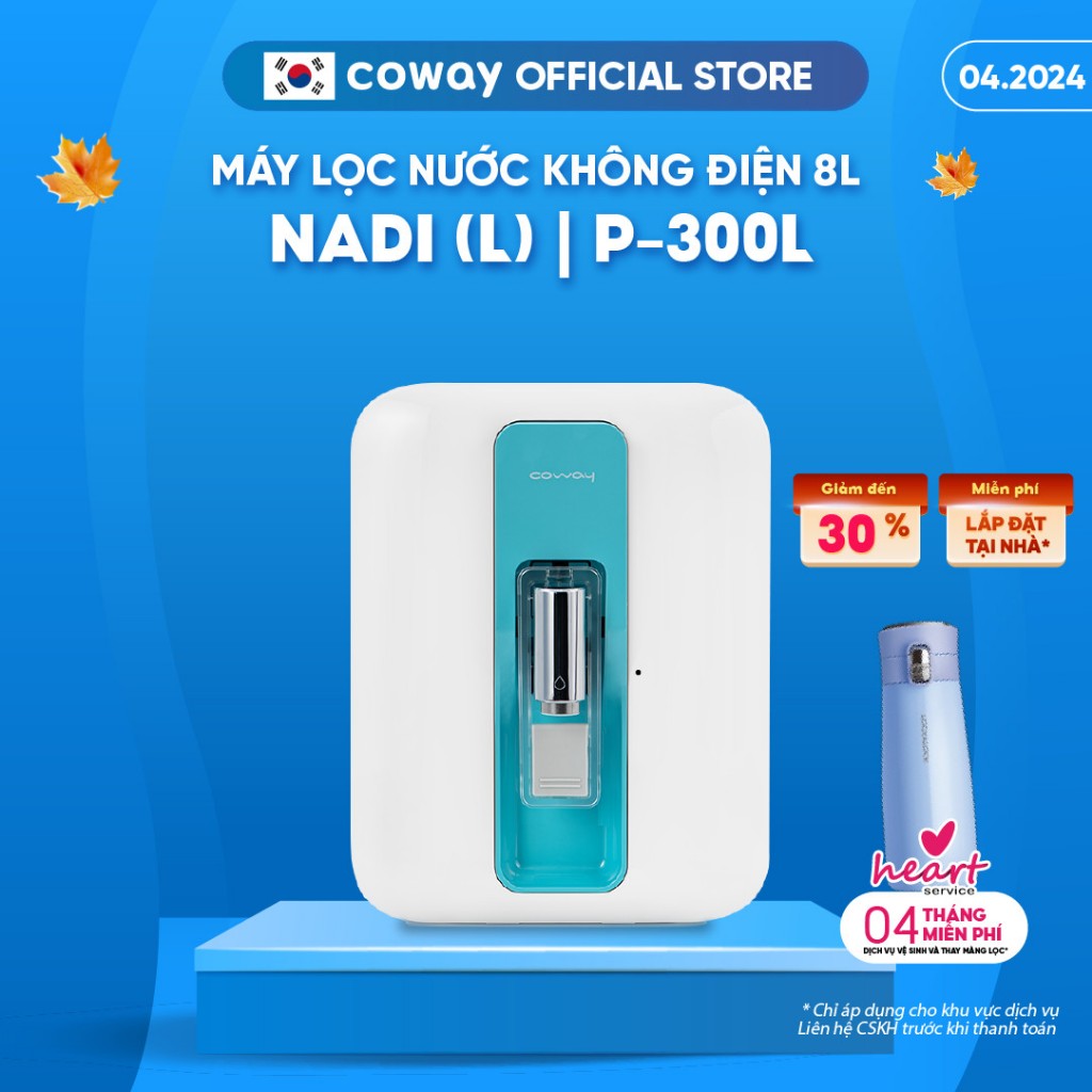 [Chỉ giao HN và TP.HCM]  Máy lọc nước Coway Nadi P-300L