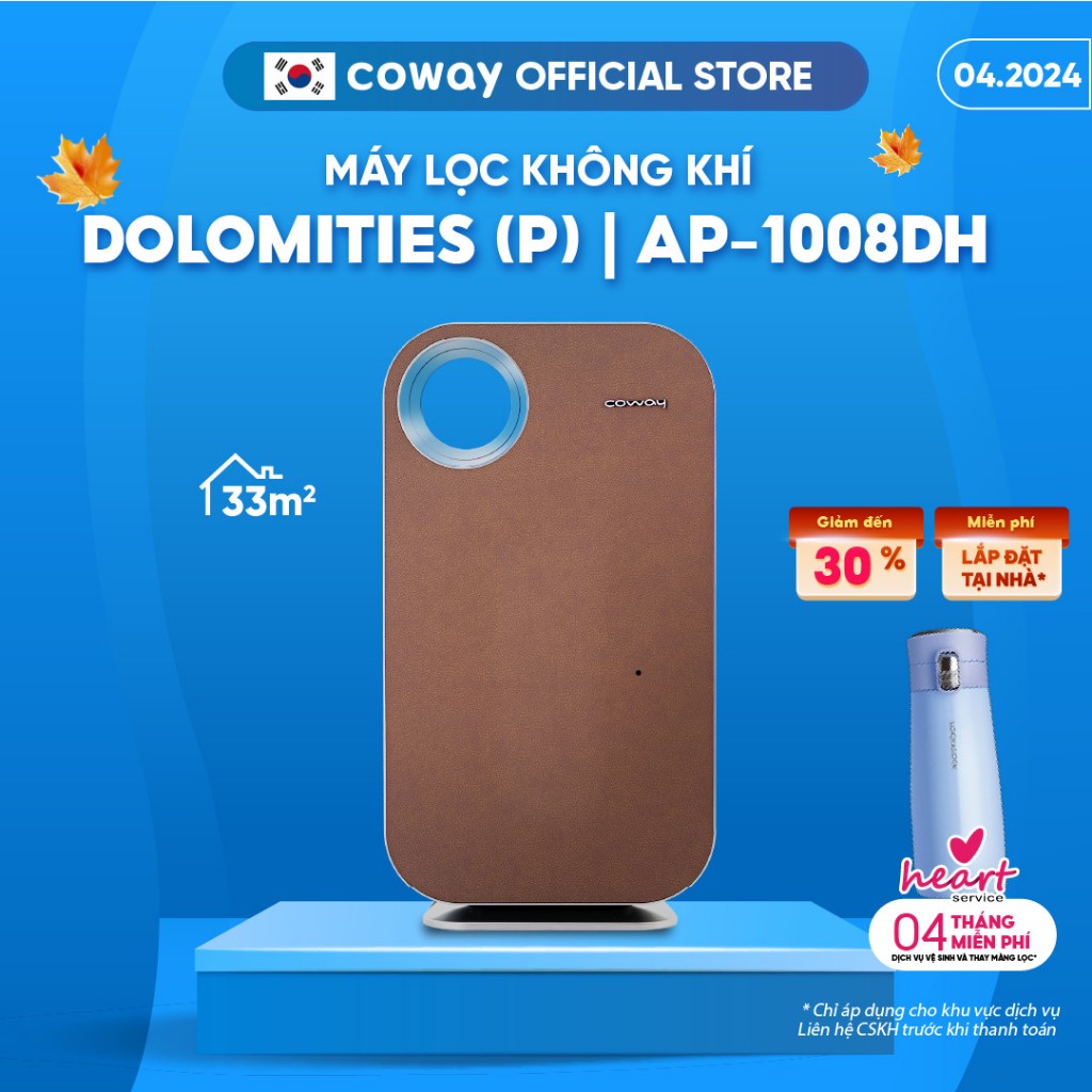 Máy lọc không khí Coway Dolomities (P) AP-1008DH