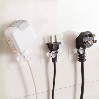 ♥ ♥ móc treo dây cắm điện trong suốt dán tường sukahouse ♥ ♥