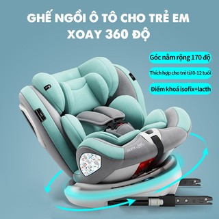 Ghế Ngồi Ô Tô Trẻ Em CAO CẤP Children Safety Seat Cho Bé Từ Sơ Sinh - 12 Tuổi (nhiều màu sắc)