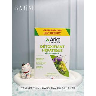 Detox thải độc gan arkopharma detoxifiant hepatique của pháp