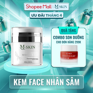  Kem Face Nhân Sâm, Hỗ Trợ Cấp Ẩm Dưỡng Da Trắng Sáng - MQ Skin