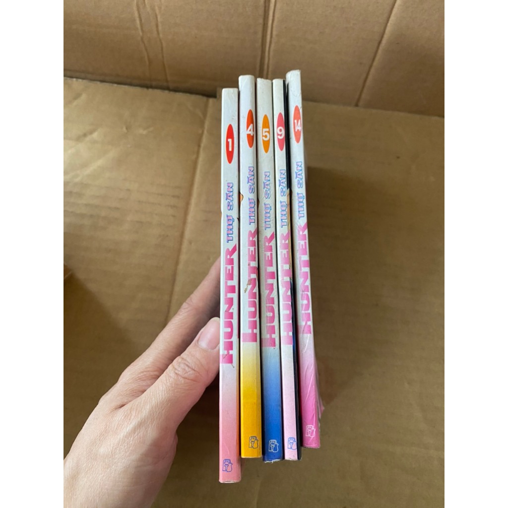 Vở truyên.tranh cũ Hunter Thợ Săn xuôi NXB Trẻ