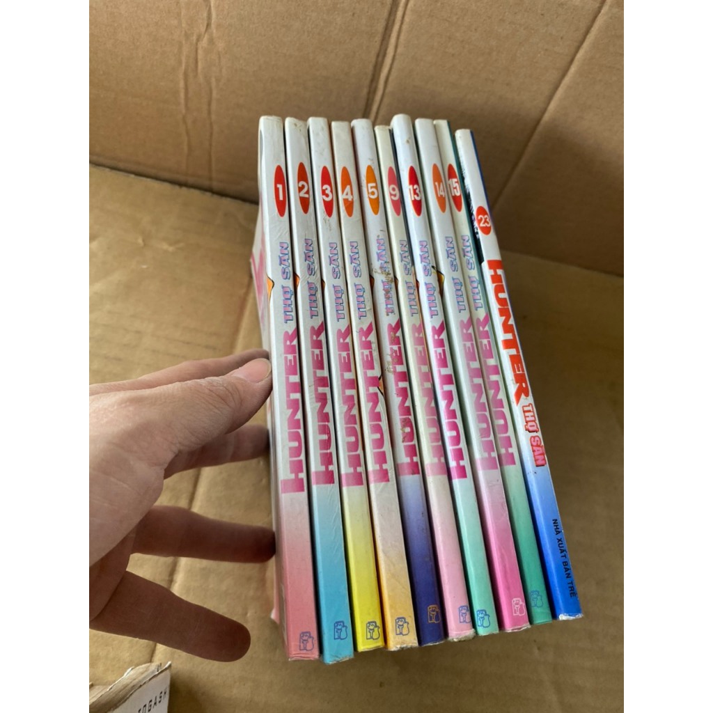 Vở truyên.tranh cũ Hunter Thợ Săn xuôi NXB Trẻ
