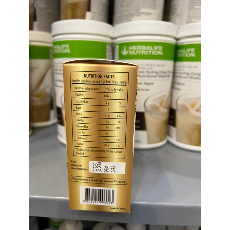 combo 2 hộp Vital enzyme's Vital group Thanh Lọc Cơ Thể, tăng cường sức khỏe