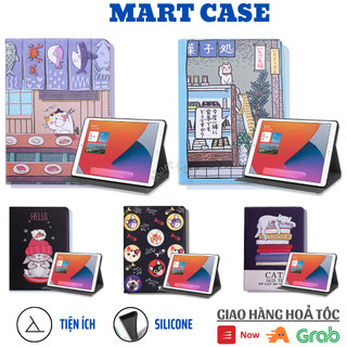 Ốp ipad SiliconThỏ mũ hồng chất đẹp Air 1-2-3-4-5-6/Gen 5-6-7-8-9-10/Pro 11-10.5...MART CASE