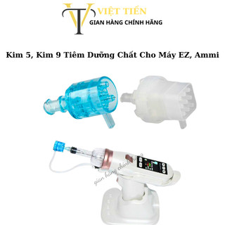 Kim tiêm dưỡng chất | kim 5 tròn, kim 9 vuông dùng cho máy ez ammi
