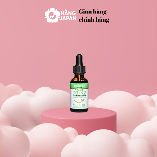 Vitamin D3 K2 MK7 Sunday Natural Đức 15µg 20ml cho trẻ em