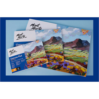 Mont marte - Sổ vẽ tranh vải toan canvas