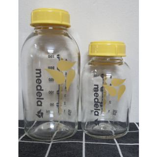  Bình trữ sữa medela Thuỷ tinh dung tích 150ml và 250ml Thanh lý 