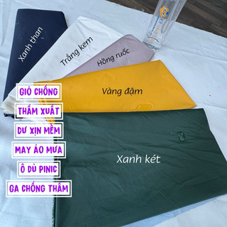 Vải Gió chống thấm , trần bông may áo Gió- may áo mưa - ga gối chống nước cho em bé