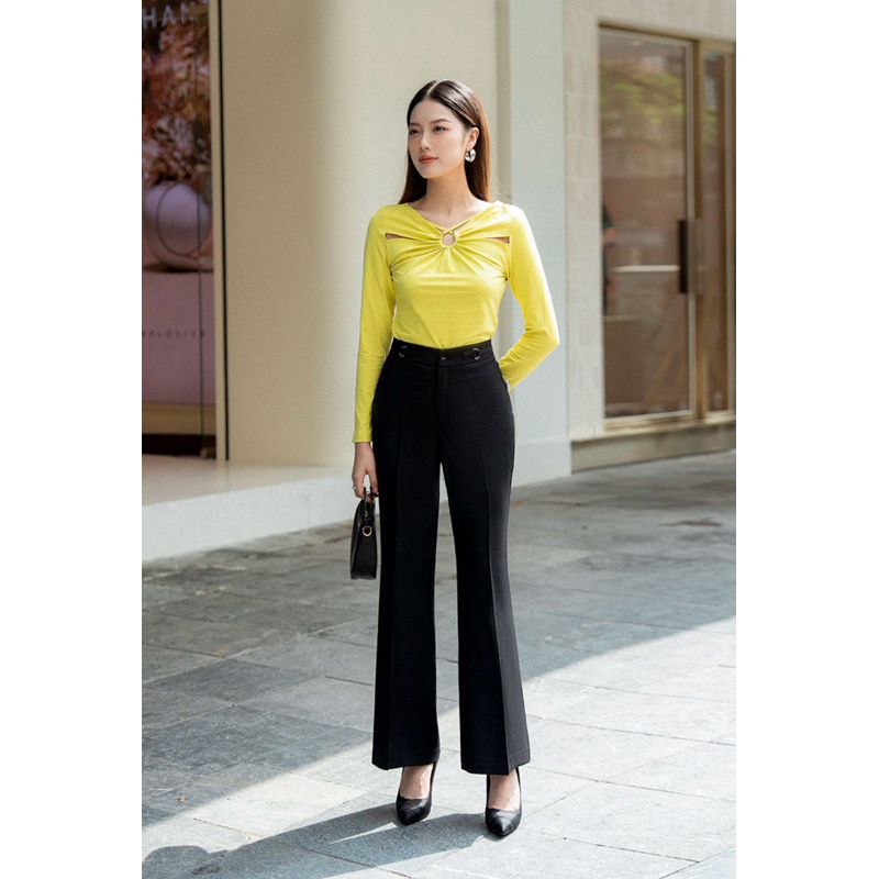 pass quần ống loe Leika size M