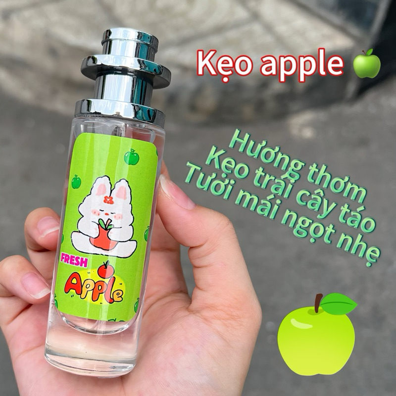 NƯỚC HOA THÁI LAN MÙI KẸO TRÁI CÂY THƠM NGỌT LỊM NHẸ NHÀNG TƯƠI MÁT CHAI THUỶ TINH SANG TRỌNG 35ML