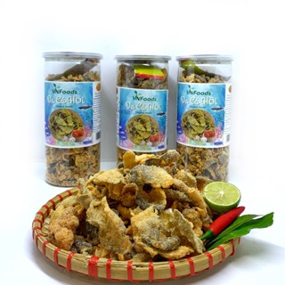 Da Cá Trứng Muối Snack Hũ 250Gr Đẫm Trứng Muối Phù Hợp Cho Mọi Lứa Tuổi