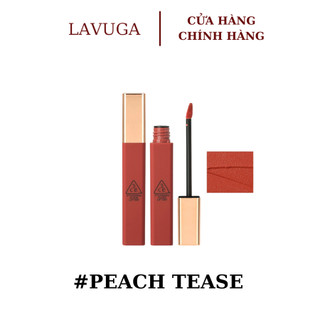 Son 3.c.e cloud lip tint Peach tease màu cam san hô