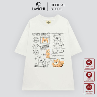 Áo Thun Local Brand Unisex LAZY BEAR Premium 100% Cotton LAVICHI - LC031