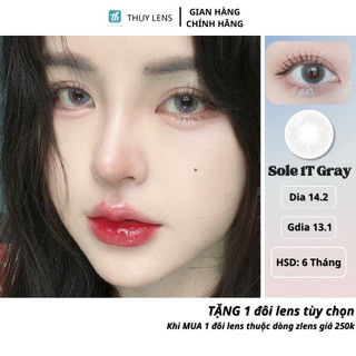Kính áp tròng ZLens THÚY LENS cho mắt cận từ 0 - 8 độ giá 1 chiếc 20 mẫu lens để chọn