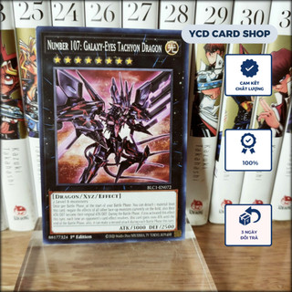 Thẻ Bài Yugioh Chính Hãng Number 107: Galaxy-Eyes Tachyon Dragon – Common
