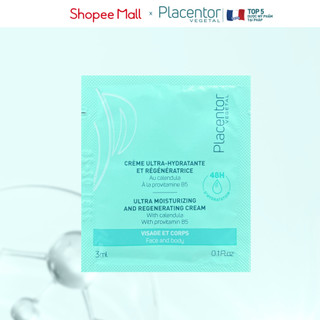 Sample kem dưỡng ẩm toàn thân Placentor Ultra Moisturizing cho da siêu khô 3ml