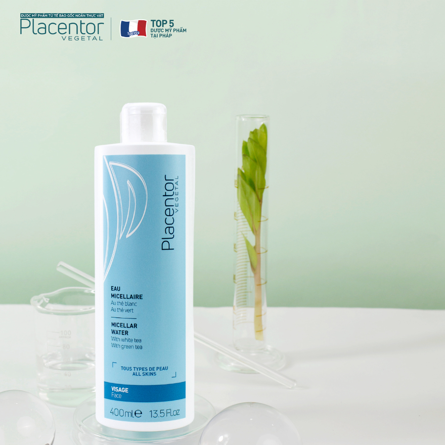 Bộ đôi nước tẩy trang dành cho mọi loại da Placentor Micellar Water