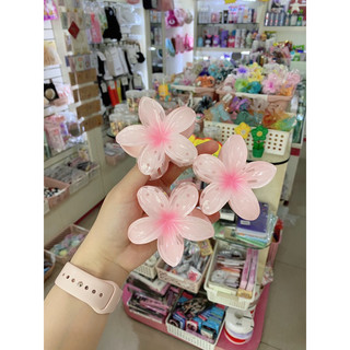 ( HÀNG CÓ SẴN ) Kẹp tóc hoa sứ Hot hit 8cm