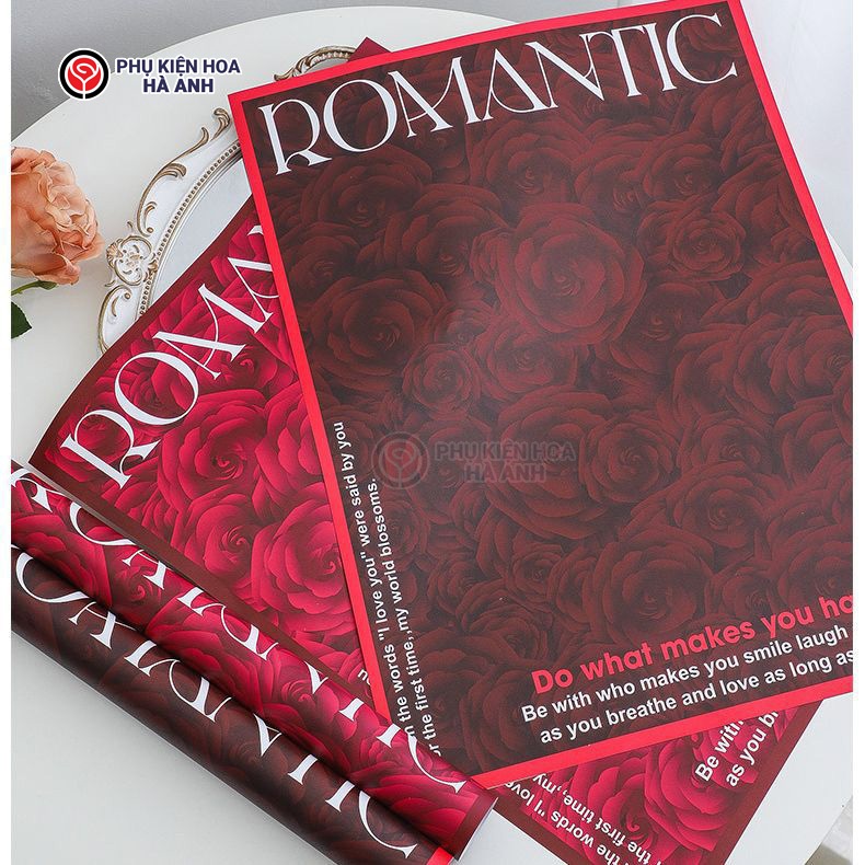 Giấy Romantic Bó Hoa, Giấy Thương Hiệu