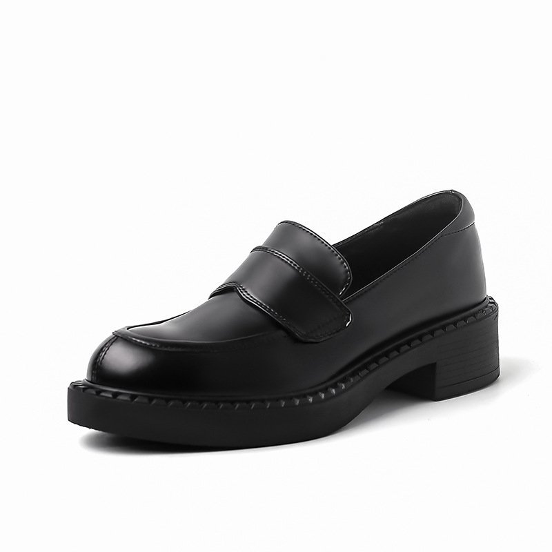 ENSO - Giày Loafer Da Thật RIVER Màu Đen