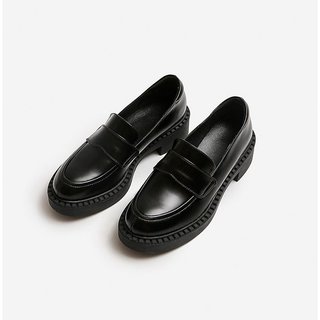 ENSO - Giày Loafer Da Thật RIVER Màu Đen