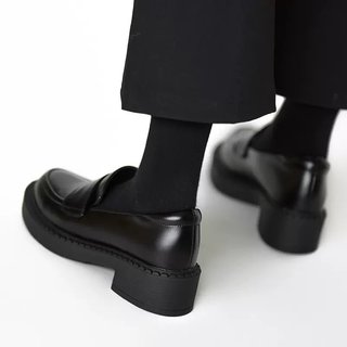 ENSO - Giày Loafer Da Thật RIVER Màu Đen