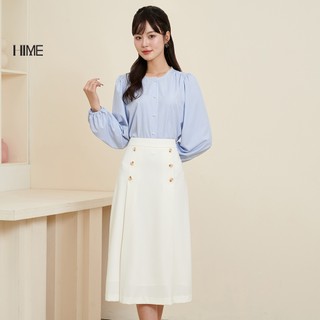 Chân váy midi trắng hime h486bf2c1124