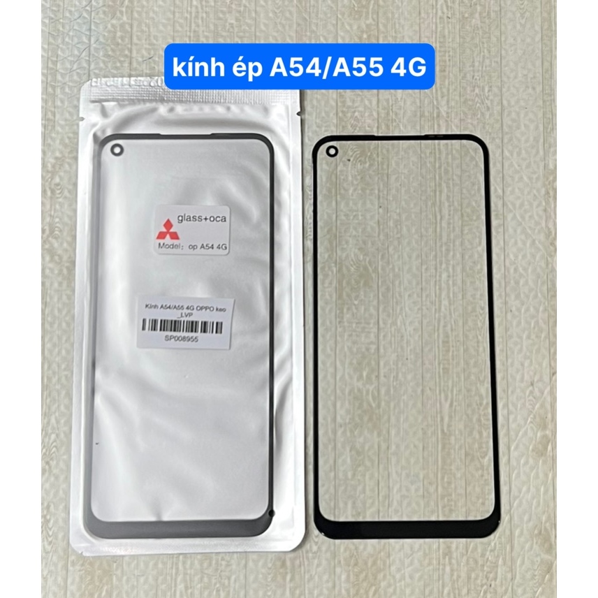 Kính ép A54/A55 4G OPPO (Keo)