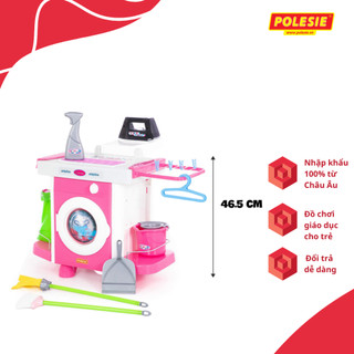 Bộ Đồ Chơi Máy Giặt Cho Bé Carmen Polesie 58843 Kích Thích Phát Triển Trí Tưởng Tượng, An Toàn