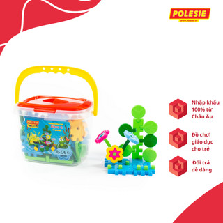 Bộ đồ chơi lắp ghép hệ thực vật Polesie 51592 Phát Triển Kỹ Năng Và Sáng Tạo, An Toàn, Thông Minh