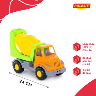 Đồ Chơi Xe Trộn Xi Măng Leon Polesie 52865 Phát Triển Kỹ Năng Và Sáng Tạo, An Toàn, Thông Minh