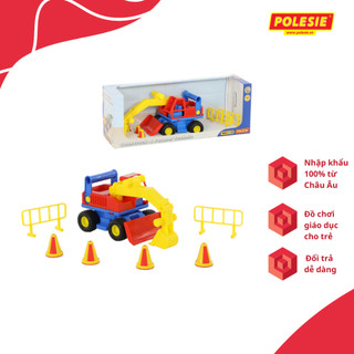 Xe Xúc Đồ Chơi Đào ConsTruck Polesie 37701 Kích Thích Trí Tưởng Tượng, An Toàn, Thông Minh, Giáo Dục