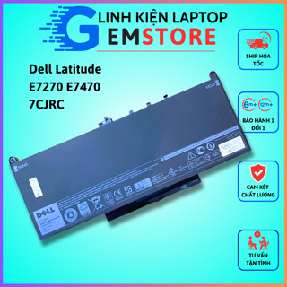 PIN ZIN DELL LATITUDE 7470 7270 E7270 E7470 4CELL 55WHR BATTERY MC34Y J60J5