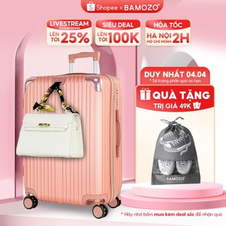 Vali du lịch Bamozo 8809 ,Vali kéo nhựa size 20 inch,size 24 inch